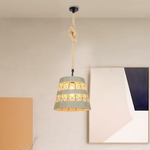Industrial 2-Core Hemp Rope Pendant Light~1132-0