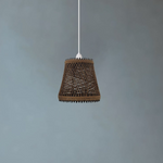 Woven Rattan Creative Lamp Cage With Free Reducer Plate ~1970-0