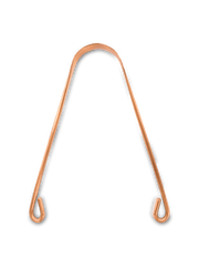 Pure Copper Tongue Scraper (anti-microbial)-1