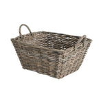 Grey Kubu Rectangular Storage Basket-0