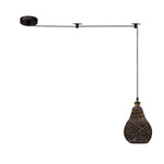 Bamboo Hemp Ceiling Pendant Light Fixture~6440-7
