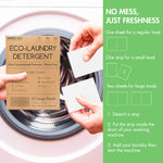 Eco-Laundry Detergent Sheets (60 Loads-Lavender Scent)-2