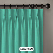 Pinch Pleated Woven Herringbone Linen Curtains UK - Natural Texture | Standard & Made to Measure-3