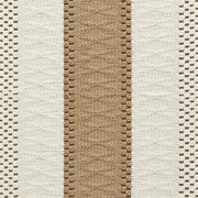 Handmade Cotton Table Runner | Boho Bicolor Woven Runner | Natural Cream & Brown | 12x72 Inches (30x183 cm)-1