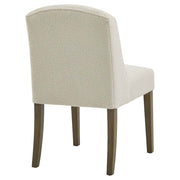 Compton Boucle Dining Chair Cream-1