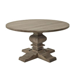 Round Pedestal Dining Table-0