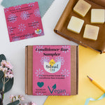 Floral Mini conditioner Sampler - gift set with 4 mini conditioner bars-0
