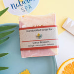 Citrus Blossom Cold Process Soap - Lemongrass Orange and Palmarosa - 3 different styles-0
