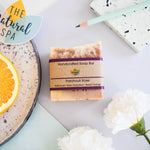 Patchouli Rose Soap bar - Orange, Patchouli and Rose - 3 different styles-0
