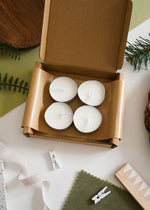 Wholesale Fir Tree Wax Melts and Tea lights-0