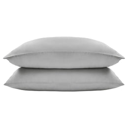 Eucalyptus Silk Pillowcase Pair in Grey (Best Seller)-0