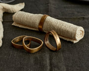 Tyra Brass Napkin Rings - Set of 4-2