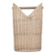 Wicker Bathroom Toilet Roll Holder-3