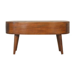 bulk Chestnut Wave Coffee Table for resale