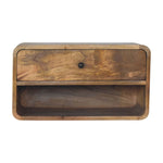 Large Floating Curve Open Slot Bedside-0