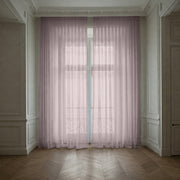 Light Pink Linen Sheer Curtains - Triple Pinch Pleat - Made to Measure-2