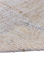 Flatweave Natural Jute Rug - 201 x 146 cm-4
