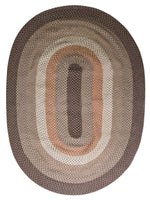 Braided Natural Jute Rug - 271 x 189 cm-0