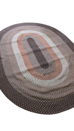 Braided Natural Jute Rug - 271 x 189 cm-4