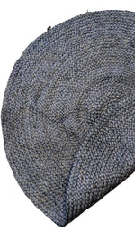 Braided Overdyed Jute Rug - 104 x 104 cm-4