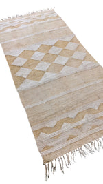 Flatweave Natural Jute Runner - 247 × 126 cm-3