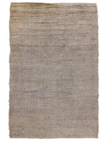 Braided Natural Jute Rug - 201 x 146 cm-0