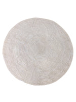 Braided Natural Jute Rug - 122 x 122 cm-0