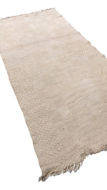 Flatweave Natural Jute Rug - 216 x 116 cm-2