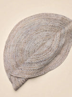Braided Natural Round Jute Rug - 94 x 94 cm-3