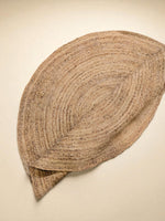 Braided Natural Round Jute Rug - 122 x 122 cm-4