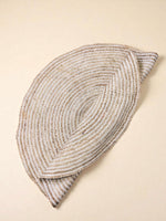 Braided Natural Round Jute Rug - 119 x 119 cm-3