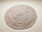 Chunky Natural Jute Rug - 119 x 119 cm-2