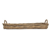 Large Rectangular Rattan Serving Tray-1