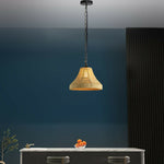 LEDSone industrial Bell Shape Ceiling Pendant Light Hemp Rope Hanging Light E27 Lamp Shade~1533-2