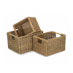 Nordic Seagrass Storage Basket-0