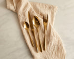 Milan Gold Stainless Steel Cutlery Sets x16/24 pieces-0