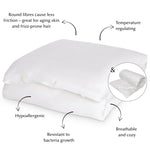 Duvet Upgrade Bundle in White (Eucalyptus & Bamboo)-1