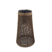 1cm Hole E27 Base Rattan Wicker Wood Pendant Lighting Ceiling Shade ~4469-4