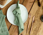 Ona Sage Muslin Cotton Table Napkin Set of 4-2