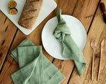 Ona Sage Muslin Cotton Table Napkin Set of 4-0