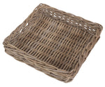 Square Rattan Serving Tray-0