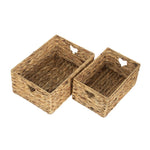 Shallow Water Hyacinth Storage Basket-0