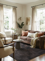 Loop Overdyed Jute Rug - 201 x 140 cm-1