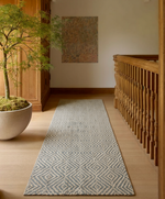 Loop Natural Jute Rug - 223 x 85 cm-1