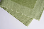 Luxury Table Runner Green - Organic Cotton & Handmade-4