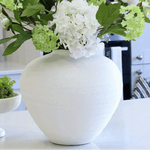 Regola  Matt White Ceramic Vase Large-1