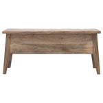 Solid Wood Lid Up Storage Bench for resale