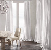 Heavyweight Belgian Linen Curtains - 290gsm Flax Linen - Rod Pocket, Grommet, Tab Top & More - Standard Sizes & Made to Measure in the UK-2