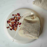 Smoky Rose Wardrobe Sachet with Mineral Salts - Natural Scent Diffuser-0