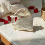 Smoky Rose Wardrobe Sachet with Mineral Salts - Natural Scent Diffuser-2